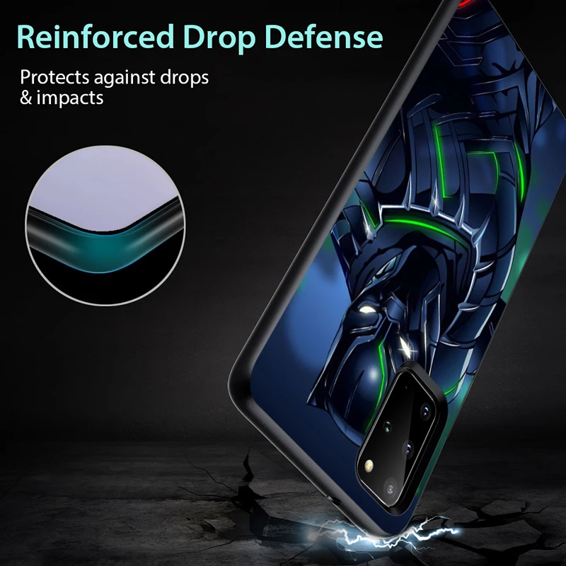 Marvel Black Panther for Samsung Galaxy S21 S20 FE Ultra Lite S10 5G S10E S9 S8 Plus Black Phone Case
Marvel Black Panther for Samsung Galaxy S21 S20 FE Ultra Lite S10 5G S10E S9 S8 Plus Black Phone Case