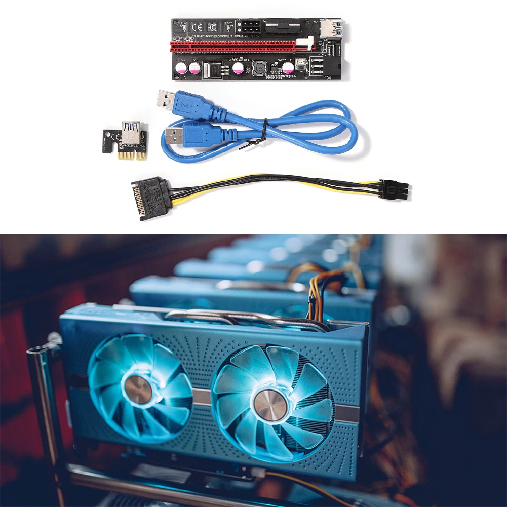 VER009S PCI Express Райзер PCI-E 1X до 16X расширитель USB 3,0 SATA 15-контактный до 6-контактный кабель питания адаптер карта
VER009S PCI Express Райзер PCI-E 1X до 16X расширитель USB 3,0 SATA 15-контактный до 6-контактный кабель питания адаптер карта