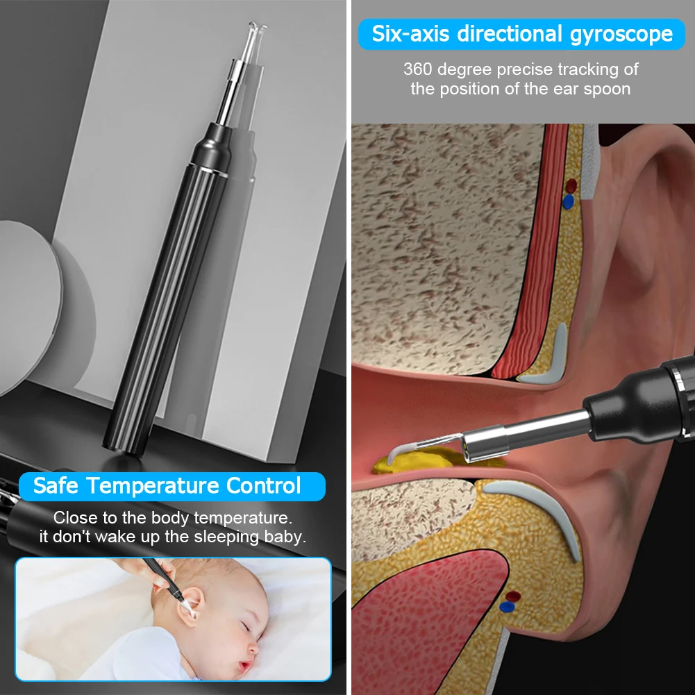 Original P40 Wireless Visual Ear Stick 300W Mini Camera Otoscope Borescope 3.9MM Endoscope Kids Baby Ear Picker Tool VS M9 Pro
Original P40 Wireless Visual Ear Stick 300W Mini Camera Otoscope Borescope 3.9MM Endoscope Kids Baby Ear Picker Tool VS M9 Pro