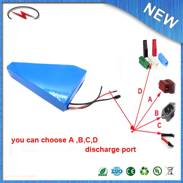 Triangle sty 48V 30AH Lithium Battery Electric Bicycle Scooter 48V 1000W Battery Lithium-ion ebike battery pack For Samsung cell
Triangle sty 48V 30AH Lithium Battery Electric Bicycle Scooter 48V 1000W Battery Lithium-ion ebike battery pack For Samsung cell