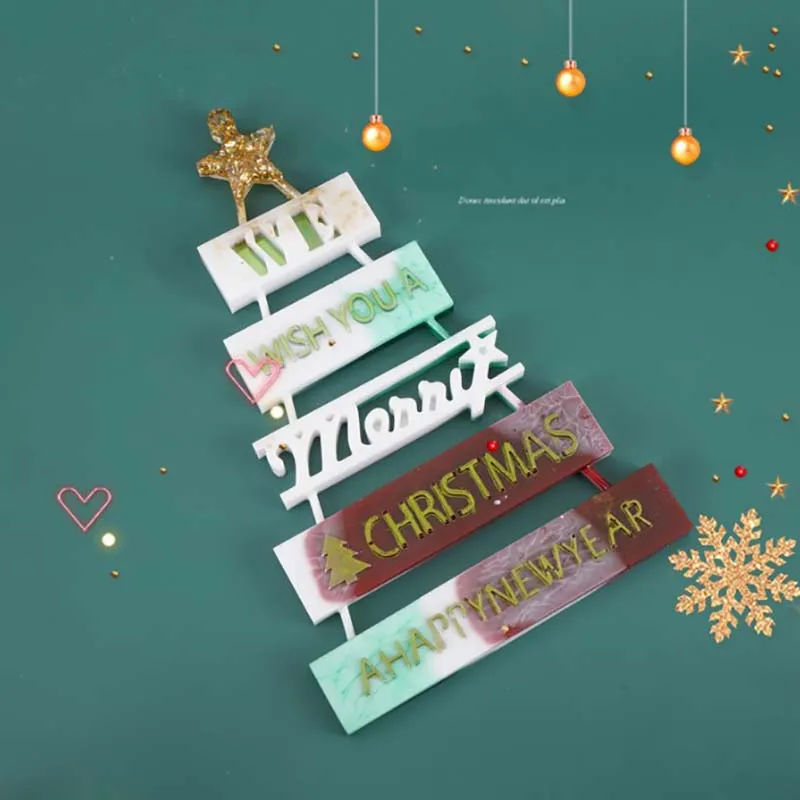 Christmas Tree Shape 3D Confectionery Silicone Mold Fondant Cake Decor DIY Tools 
Christmas Tree Shape 3D Confectionery Silicone Mold Fondant Cake Decor DIY Tools