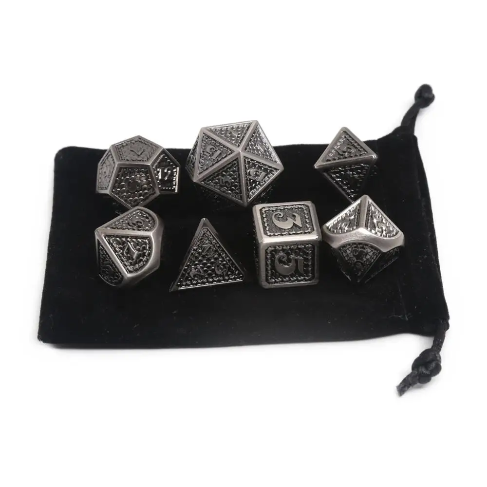 CHENGSHUO rpg dice set.Metal dice.Dragon dice with war experience are the best gift for game lovers.The digital dice.D20 12 6 10
CHENGSHUO rpg dice set.Metal dice.Dragon dice with war experience are the best gift for game lovers.The digital dice.D20 12 6 10