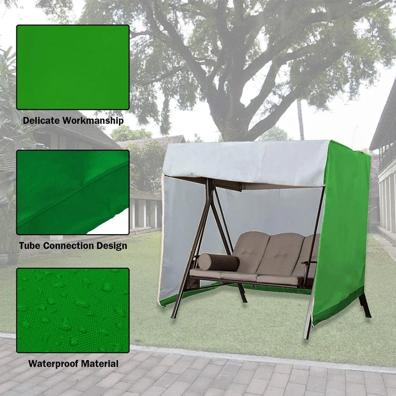 Outdoor Patio Swing Covers,Waterproof Garden Swing Hammock Glider Cover- Foldable Outdoor Garden Furniture Covers
Outdoor Patio Swing Covers,Waterproof Garden Swing Hammock Glider Cover- Foldable Outdoor Garden Furniture Covers