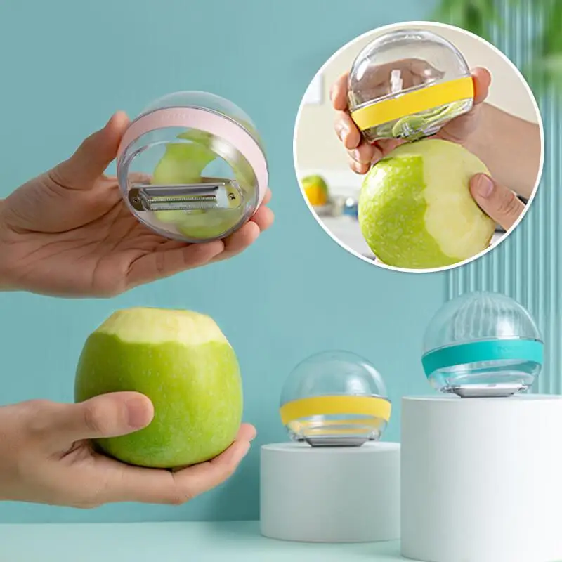Storage Type Peeling Knife Multifunctional Round Ball Container Peeler Fruit Vegetable Cutter Home Kitchen Accessories Supplies
Storage Type Peeling Knife Multifunctional Round Ball Container Peeler Fruit Vegetable Cutter Home Kitchen Accessories Supplies