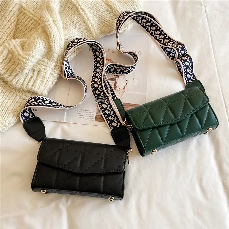 New Woman Messenger Bag Ins Wild Wide Shoulder Strap Small Bag Woman Temperament Small Square Bag Student Shoulder Messenger Bag
New Woman Messenger Bag Ins Wild Wide Shoulder Strap Small Bag Woman Temperament Small Square Bag Student Shoulder Messenger Bag