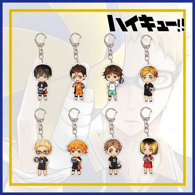 Anime New Volleyball Junior Double-sided Transparent Acrylic Keychain Acrylic Keychain Keyring Anime Exquisite Keychain
Anime New Volleyball Junior Double-sided Transparent Acrylic Keychain Acrylic Keychain Keyring Anime Exquisite Keychain