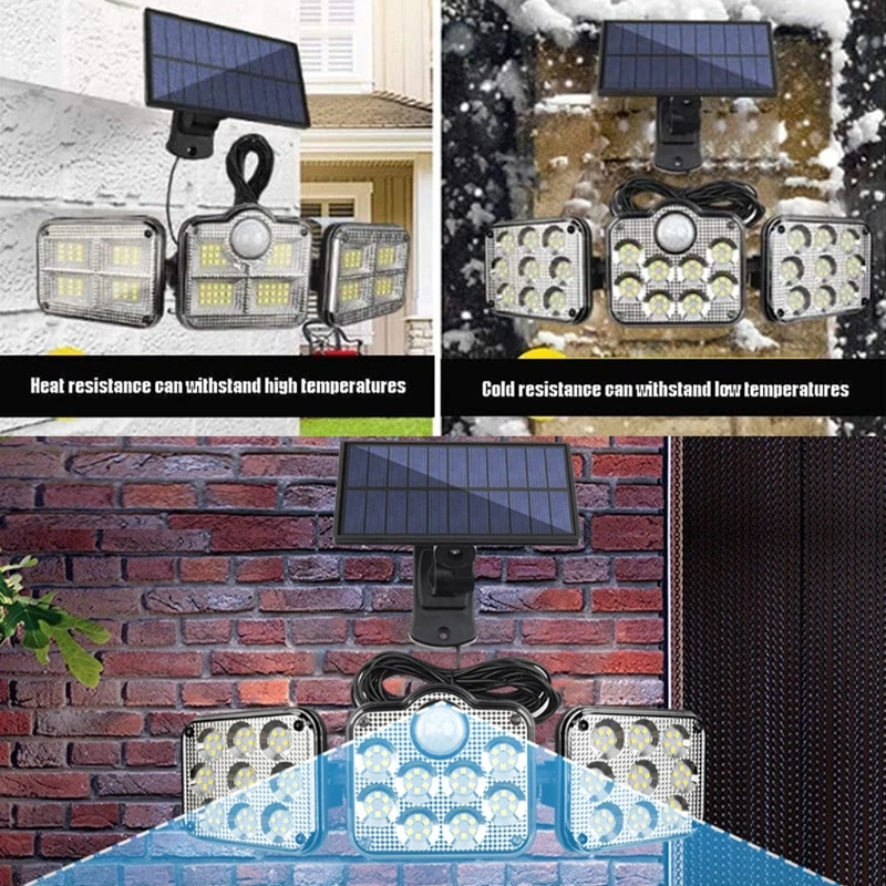 Solar Security Light Split Sensor Wall Lights and Outdoor Garden Light IP67 Waterproof Household Garage and Street Light
Solar Security Light Split Sensor Wall Lights and Outdoor Garden Light IP67 Waterproof Household Garage and Street Light