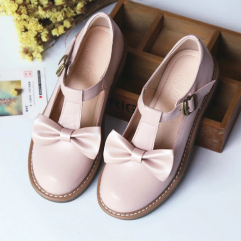 Lolita Jk Cute Round Head Sweet Girl's Genuine Leather Shoes Women Doll Shoes Retro Fairy Cosplay Anime Lolita Shoes Platform
Lolita Jk Cute Round Head Sweet Girl's Genuine Leather Shoes Women Doll Shoes Retro Fairy Cosplay Anime Lolita Shoes Platform