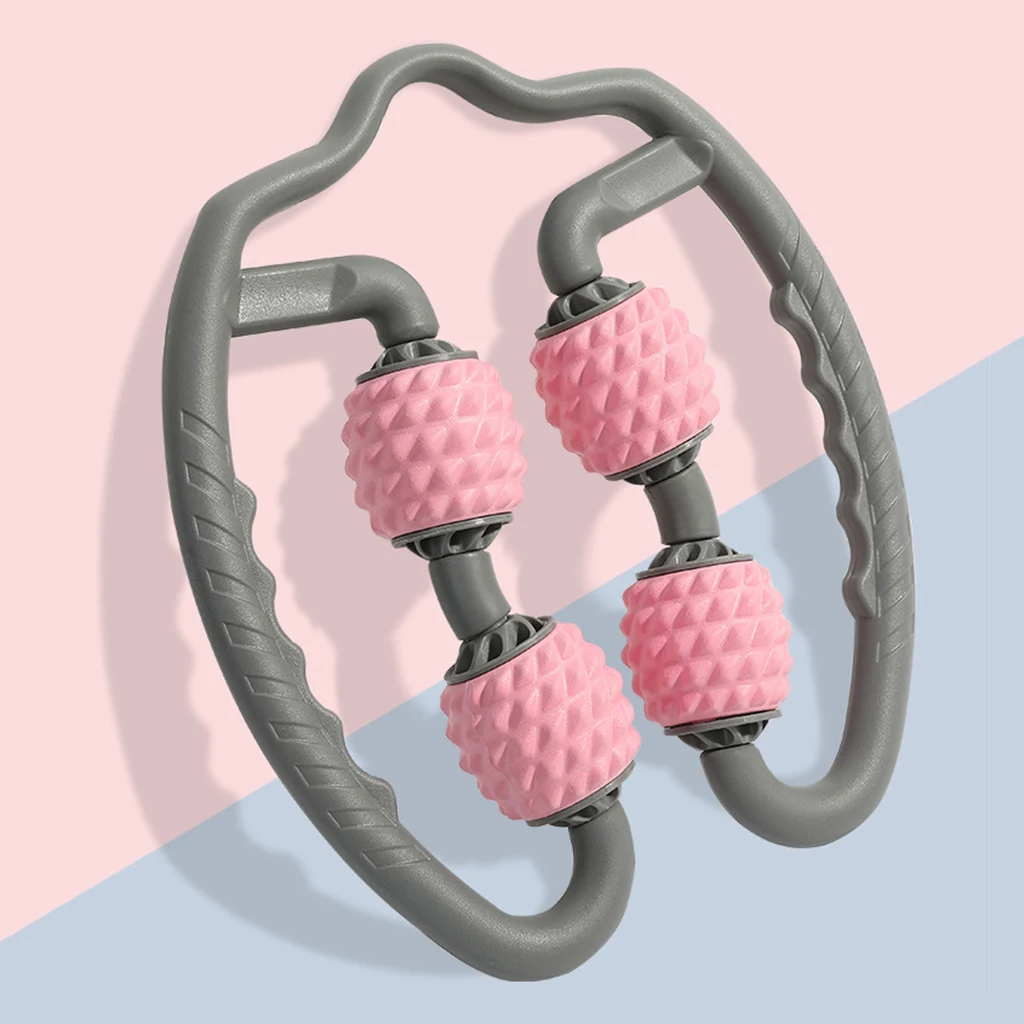 Fitness 4 Wheels Shaft Ring Leg Clamp Massager Muscle Relaxation Rolling Wheel U2JD
Fitness 4 Wheels Shaft Ring Leg Clamp Massager Muscle Relaxation Rolling Wheel U2JD