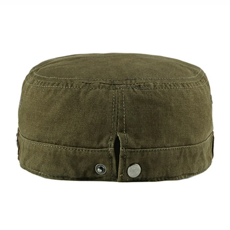 SILOQIN Snapback Cap Adult Men's Washed Cotton Army Military Hats Men Flat Cap Adjustable Size Male Bone Casual Sports Caps NEW
SILOQIN Snapback Cap Adult Men's Washed Cotton Army Military Hats Men Flat Cap Adjustable Size Male Bone Casual Sports Caps NEW