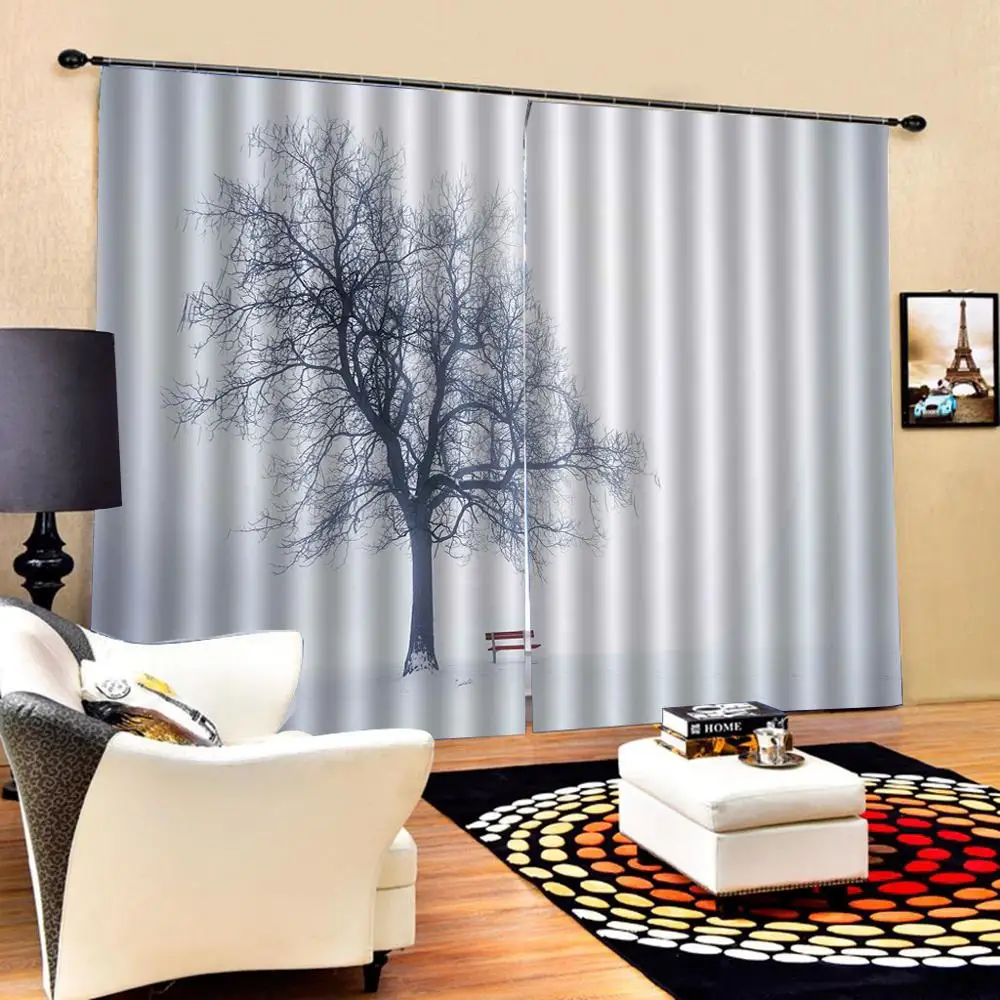 Шторы Cortinas по индивидуальному размеру, роскошные затемняющие оконные шторы 3D для гостиной, серые шторы
Шторы Cortinas по индивидуальному размеру, роскошные затемняющие оконные шторы 3D для гостиной, серые шторы