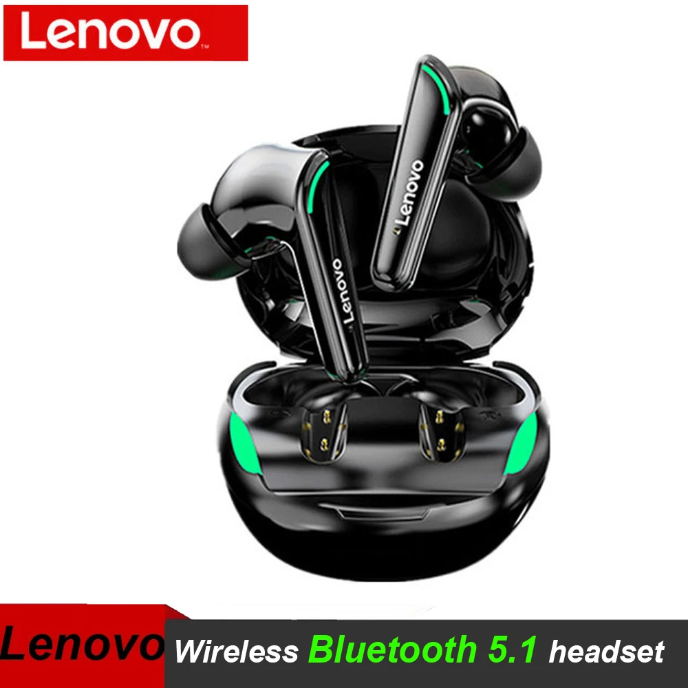 Lenovo XT92/LP80 TWS Earphone Wireless Bluetooth Headphones AI Control Gaming Headset Stereo bass With Mic Noise Reduction | Электроника