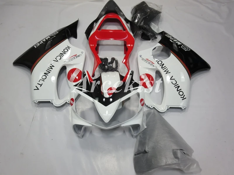 Injection Mold New ABS Whole Fairings kit Fit for HONDA CBR600 F4i FS 2001 2002 2003 01 02 03 Bodywork set Red white
Injection Mold New ABS Whole Fairings kit Fit for HONDA CBR600 F4i FS 2001 2002 2003 01 02 03 Bodywork set Red white