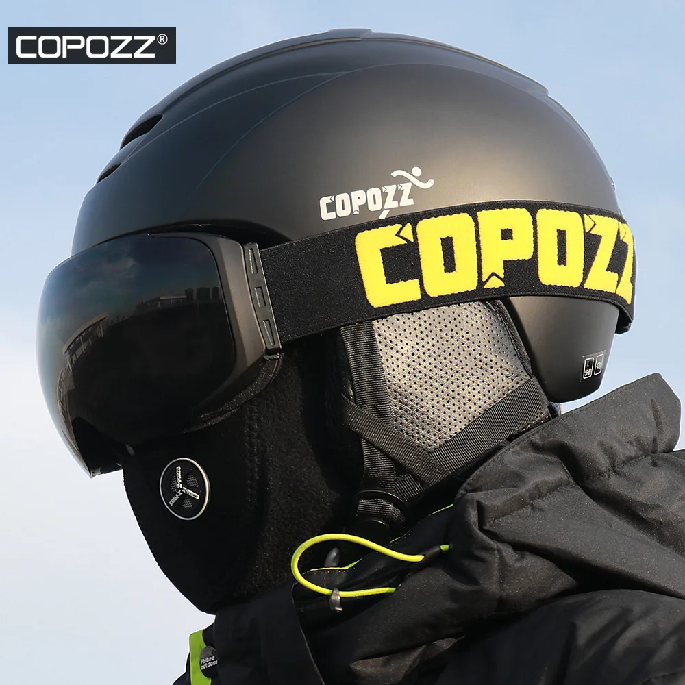 Helmet Ski Helmet Skateboard Men Motorcycle Integrally-molded COPOZZ Skiing Skating Women Snowboard Helmet Snowmobile Integrally
Helmet Ski Helmet Skateboard Men Motorcycle Integrally-molded COPOZZ Skiing Skating Women Snowboard Helmet Snowmobile Integrally