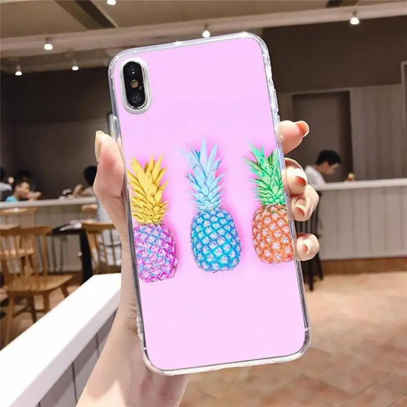 Fruit Pink pineapple Phone Case Transparent soft For iphone 5 5s 5c se 6 6s 7 8 11 12 plus mini x xs xr pro max
Fruit Pink pineapple Phone Case Transparent soft For iphone 5 5s 5c se 6 6s 7 8 11 12 plus mini x xs xr pro max