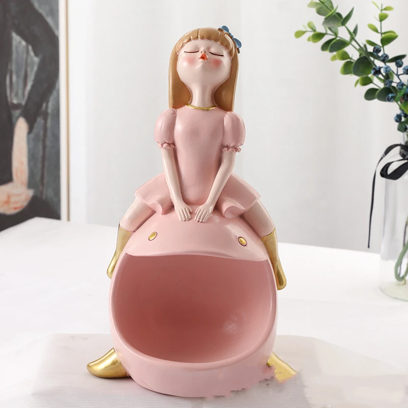 Girl statue girl whale knight key storage bedroom dressing table decoration resin art statue home resin decoration fairy gift
Girl statue girl whale knight key storage bedroom dressing table decoration resin art statue home resin decoration fairy gift