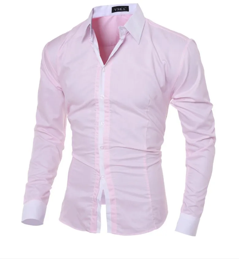 2021 shirt summer new classic men's business self-cultivation casual color contrast collar long-sleeved shirt
2021 shirt summer new classic men's business self-cultivation casual color contrast collar long-sleeved shirt