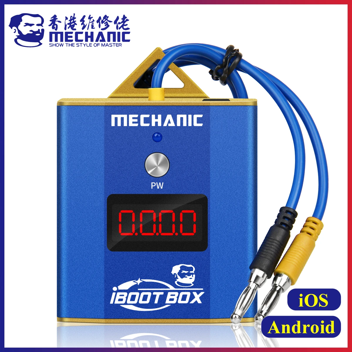 MECHANIC New iBoot Box Phone DC Power Test Cable Battery Activation Power Supply Boot Line Charging Wire For iOS/Android System
MECHANIC New iBoot Box Phone DC Power Test Cable Battery Activation Power Supply Boot Line Charging Wire For iOS/Android System