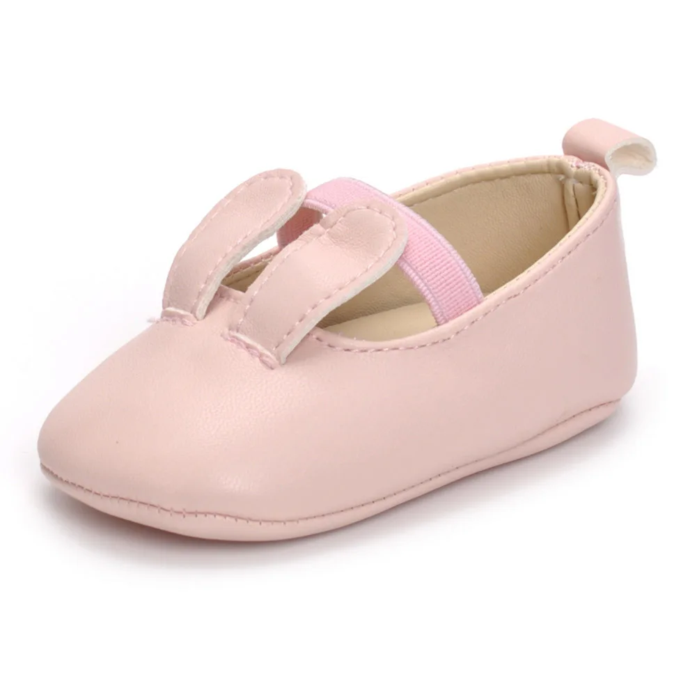 Cute Rabbit Baby Prewalker Toddler Elastic Band Low Cut PU Leather Soft Soles Princess Shoes Floor Shoes
Cute Rabbit Baby Prewalker Toddler Elastic Band Low Cut PU Leather Soft Soles Princess Shoes Floor Shoes