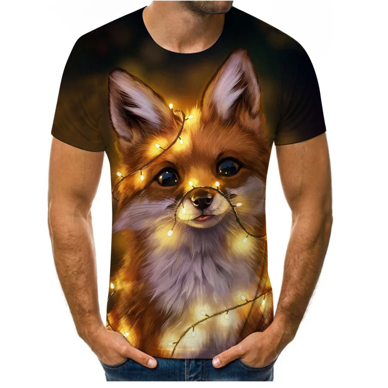 Fox And Wolf Printed Tshirts 2021 Spring Summer Trendy Fashion Print Tshirt Tees Men Women Casual Chic High Street Pullover Tops
Fox And Wolf Printed Tshirts 2021 Spring Summer Trendy Fashion Print Tshirt Tees Men Women Casual Chic High Street Pullover Tops
