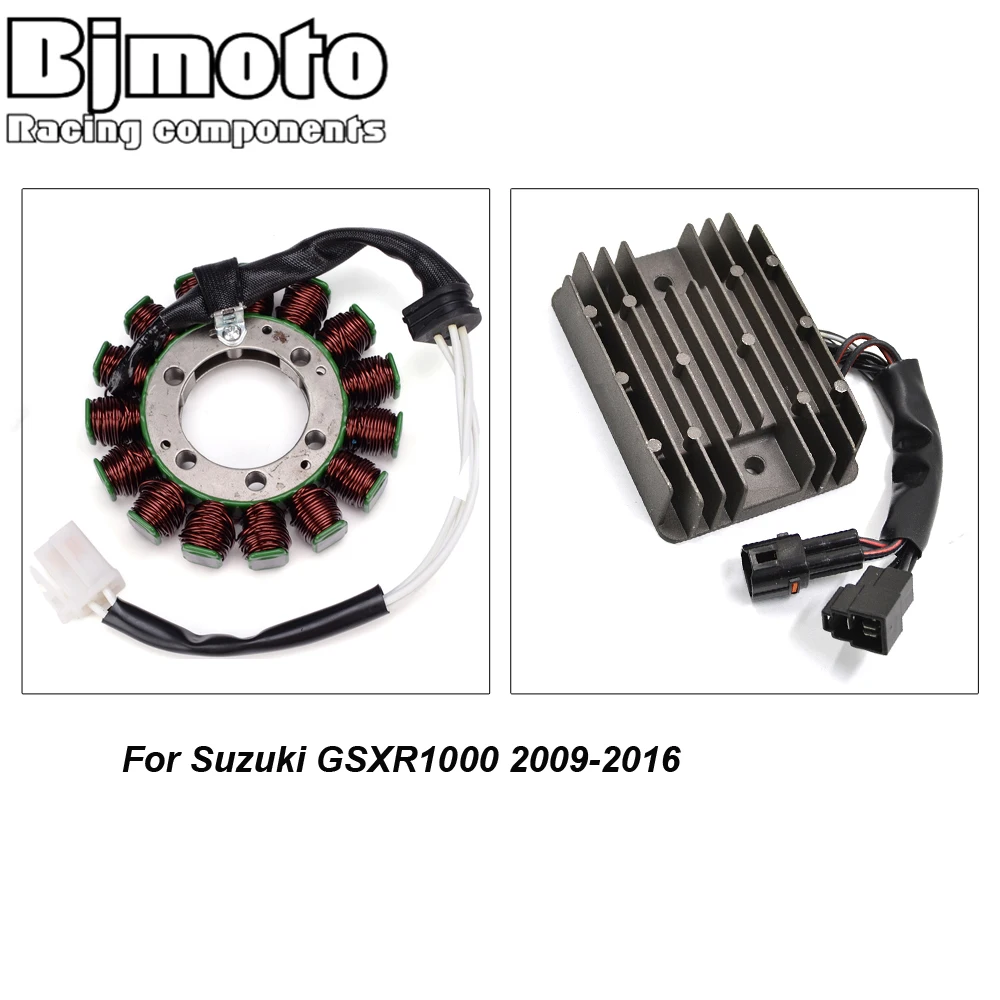 BJMOTO For Suzuki GSXR1000 2009-2016 Motorcycle Voltage Regulator + Stator Coil GSX-R 1000 2010 2011 2012 2013 2014 2015
BJMOTO For Suzuki GSXR1000 2009-2016 Motorcycle Voltage Regulator + Stator Coil GSX-R 1000 2010 2011 2012 2013 2014 2015