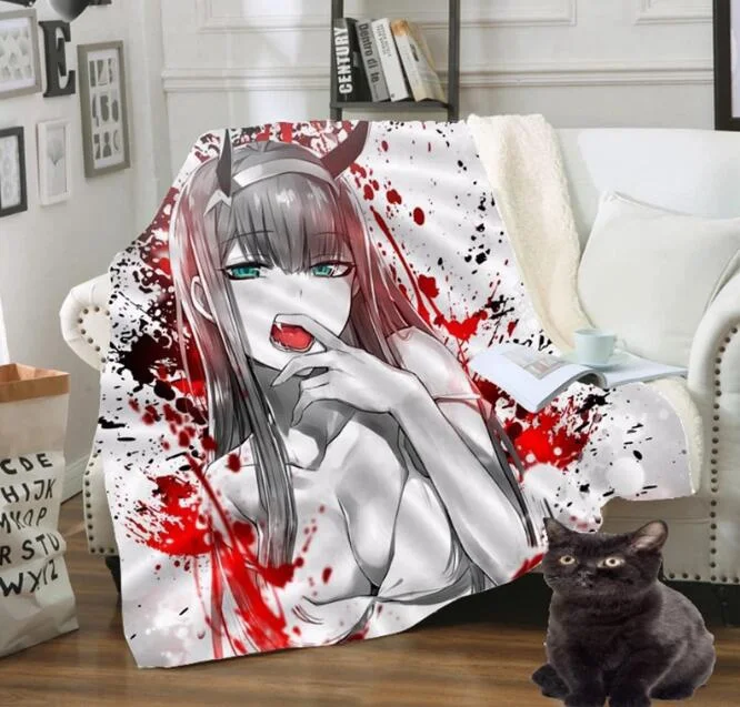3D Anime Darling In The FranXX Blanket for Beds Hiking Picnic Thick Quilt Fashionable Bedspread Fleece Throw Blanket P181
3D Anime Darling In The FranXX Blanket for Beds Hiking Picnic Thick Quilt Fashionable Bedspread Fleece Throw Blanket P181