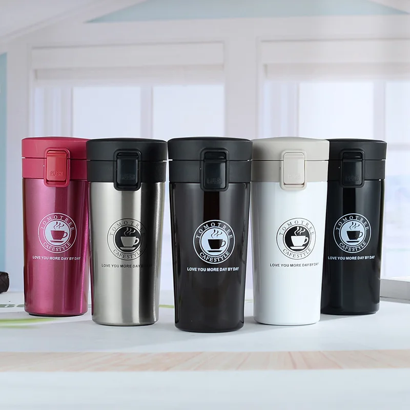 New 380ml Premium Travel Coffee Mug Stainless Steel Thermos Tumbler Cups Vacuum Flask Thermo Water Bottle Tea Mug Thermocup
New 380ml Premium Travel Coffee Mug Stainless Steel Thermos Tumbler Cups Vacuum Flask Thermo Water Bottle Tea Mug Thermocup