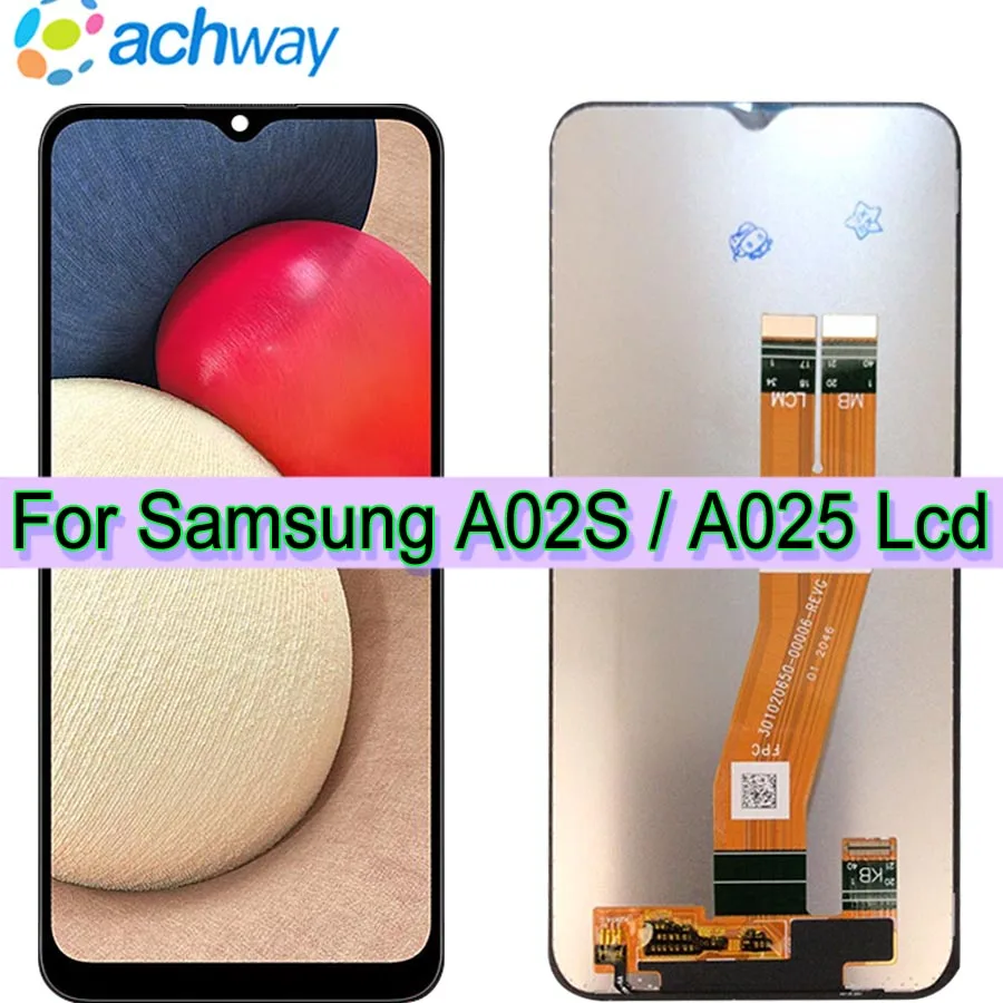 ЖК-дисплей 6,5 дюйма для Samsung Galaxy A02s A025 с рамкой, сенсорный экран с дигитайзером для Samsung A02s LCD A025M A025F/DS A025G/DS LCD
ЖК-дисплей 6,5 дюйма для Samsung Galaxy A02s A025 с рамкой, сенсорный экран с дигитайзером для Samsung A02s LCD A025M A025F/DS A025G/DS LCD