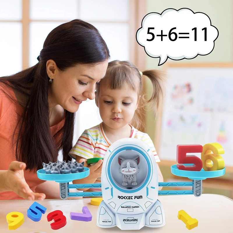Balance Math Educational Toys Games for Kids Preschool Activities Learning Toys for Toddler Boys Girls
Balance Math Educational Toys Games for Kids Preschool Activities Learning Toys for Toddler Boys Girls