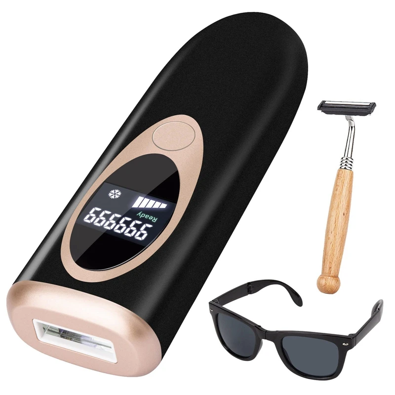 Lasers Epilator Painless 999,999 Flashes IPL Hair Removal Facial Body Permanent Hair Remover Electric Epilator - EU Plug
Lasers Epilator Painless 999,999 Flashes IPL Hair Removal Facial Body Permanent Hair Remover Electric Epilator - EU Plug