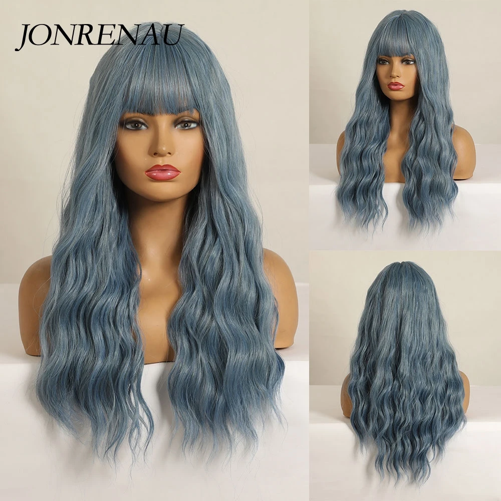 JONRENAU 26 inches Long pink Wig with Air Bangs Silky Full Heat Resistant Synthetic Wigs for Women Party Cosplay Body Wavy
JONRENAU 26 inches Long pink Wig with Air Bangs Silky Full Heat Resistant Synthetic Wigs for Women Party Cosplay Body Wavy