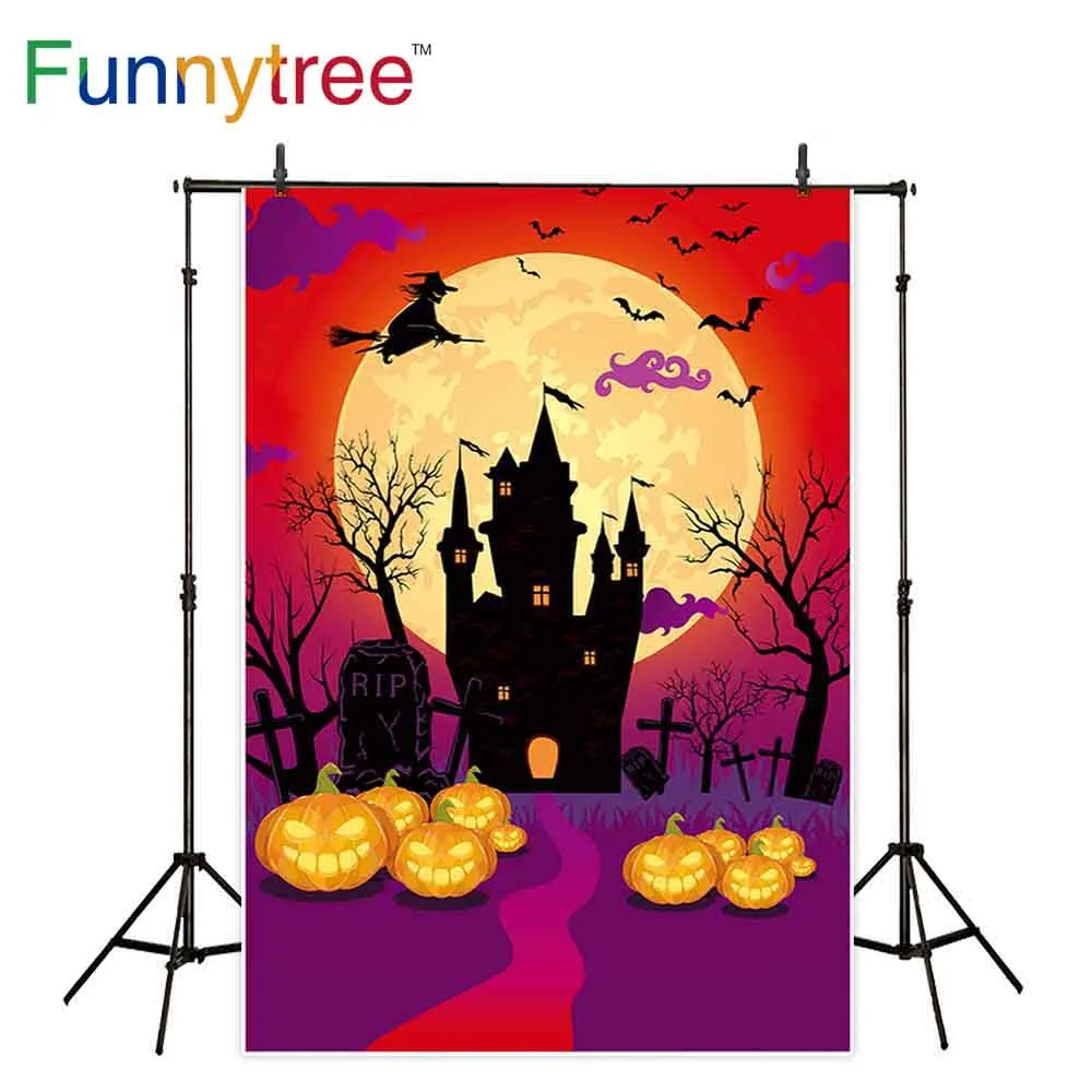 Фон для фотосъемки Funnytree Хэллоуин искусственная Тыква мультфильм летучая мышь кладбище фон для фотосъемки фотосессия Фотофон
Фон для фотосъемки Funnytree Хэллоуин искусственная Тыква мультфильм летучая мышь кладбище фон для фотосъемки фотосессия Фотофон