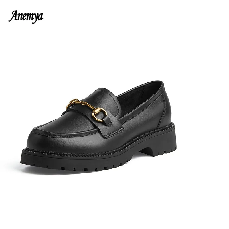 2021 Platform Loafers Slip On Shoes For Women Leather Soft Comfort Luxury Female Flats Decoration Spring Autumn Women's Shoes 40
2021 Platform Loafers Slip On Shoes For Women Leather Soft Comfort Luxury Female Flats Decoration Spring Autumn Women's Shoes 40