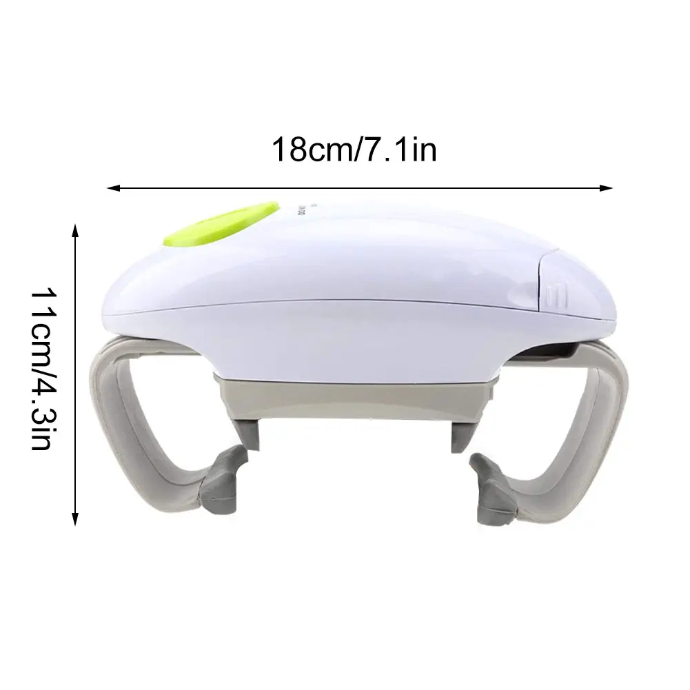 Automatic Electric Can Opener Beer Bottle Jar Battery Operated Handheld Can Binaural Sealed Tin Opener Bar Kitchen Tool White
Automatic Electric Can Opener Beer Bottle Jar Battery Operated Handheld Can Binaural Sealed Tin Opener Bar Kitchen Tool White