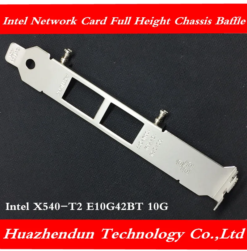 Intel Intel X540-T2 E10G42BT 10G Network Card Full Height Chassis Bezel Full Height Bracket 100pcs Free shipping
Intel Intel X540-T2 E10G42BT 10G Network Card Full Height Chassis Bezel Full Height Bracket 100pcs Free shipping
