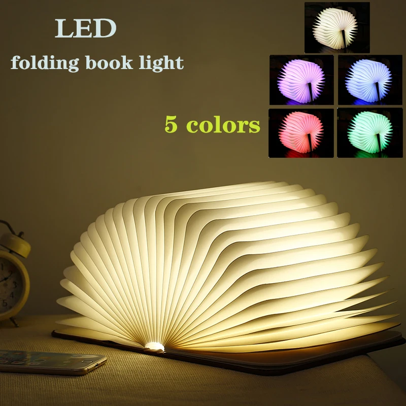 USB Rechargable Book Shaped Folding Book Light Led Table Lamp Living Room Decoration ChristmasCreative Gift Night LightBookLight
USB Rechargable Book Shaped Folding Book Light Led Table Lamp Living Room Decoration ChristmasCreative Gift Night LightBookLight