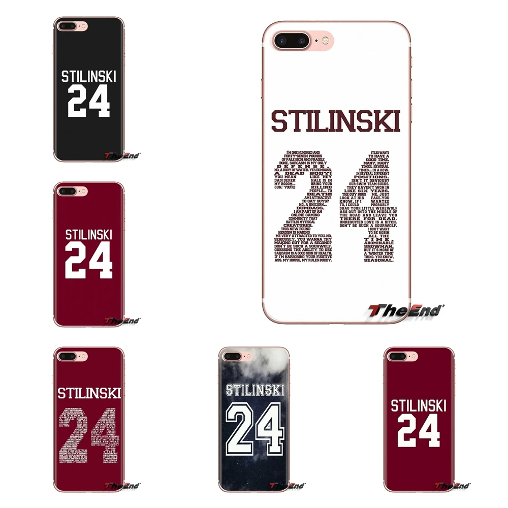 2017 мягкий чехол Teen Wolf STILINSKI 24 слов для Samsung Galaxy J1 J2 J3 J4 J5 J6 J7 J8 плюс 2018 Prime 2015 2016
