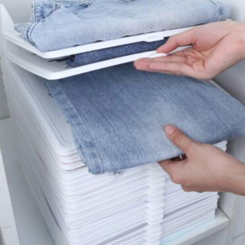 SZS Hot 15Pcs Fast Clothes Fold Board Clothing Organization System Shirt Folder Travel Closet Drawer Stack Household Closet Orga
SZS Hot 15Pcs Fast Clothes Fold Board Clothing Organization System Shirt Folder Travel Closet Drawer Stack Household Closet Orga