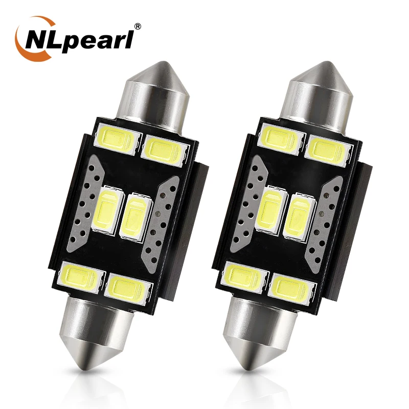 NLpearl 2x Signal Lamp C5w Led 41mm 39mm 36mm 31mm Festoon Light 5630SMD C10W Led Car Interior Reading Lamps Dome Light White12V
NLpearl 2x Signal Lamp C5w Led 41mm 39mm 36mm 31mm Festoon Light 5630SMD C10W Led Car Interior Reading Lamps Dome Light White12V