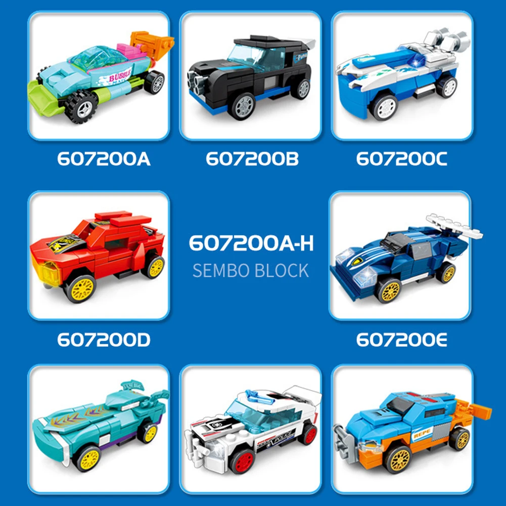 Block Car Toys Innovative Assembling Building Kits Children's Racing Model Toys Gift For Boys Kids
Block Car Toys Innovative Assembling Building Kits Children's Racing Model Toys Gift For Boys Kids