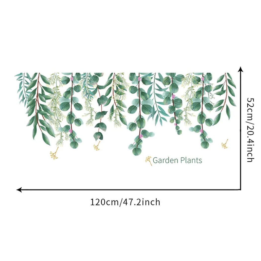 Eucalyptus Leaves Plant Wall Sticker Decal Kids Room Nursery Art Mural Gifts PVC Wall Sticker Home Office Wall Glass
Eucalyptus Leaves Plant Wall Sticker Decal Kids Room Nursery Art Mural Gifts PVC Wall Sticker Home Office Wall Glass