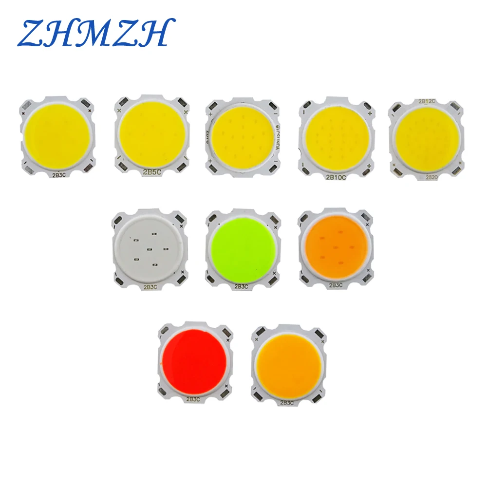 10Pcs/Lot 3W 7W COB lamp beads Flip-chip Integrated 2820 Light-emitting White Red Green Light Source For Downlight
10Pcs/Lot 3W 7W COB lamp beads Flip-chip Integrated 2820 Light-emitting White Red Green Light Source For Downlight