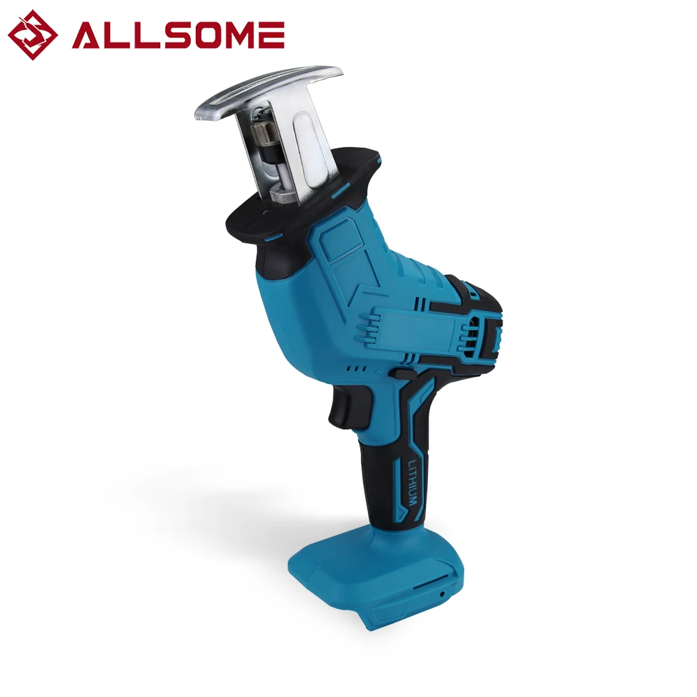 ALLSOME 18V Cordless Reciprocating Saw Portable Electric Saw Wood Metal Cutting Machine for Makita 18V Battery
ALLSOME 18V Cordless Reciprocating Saw Portable Electric Saw Wood Metal Cutting Machine for Makita 18V Battery