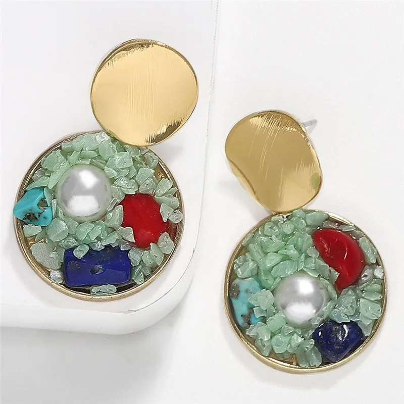 2019 New Fashion Geometric Long Drop Earrings Bohemia Handmade Big For Women Jewelry Gift | Украшения и аксессуары