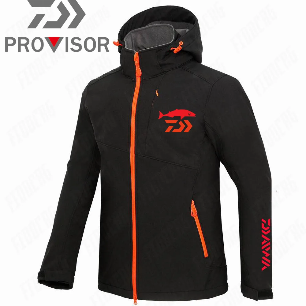 Daiwa Waterproof Outdoor Soft-shell Jacket Winter Outdoor Fleece Keep Warm Waterproof Windproof Skiing Jacket Anti-sweat Jacket 
Daiwa Waterproof Outdoor Soft-shell Jacket Winter Outdoor Fleece Keep Warm Waterproof Windproof Skiing Jacket Anti-sweat Jacket