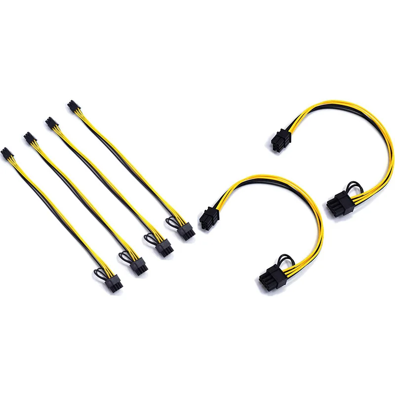 PCIE 6 Pin Male to 8 Pin (6 + 2) Male PCIe адаптер кабель питания PCI Express Удлинительный кабель 12,5 дюйма
PCIE 6 Pin Male to 8 Pin (6 + 2) Male PCIe адаптер кабель питания PCI Express Удлинительный кабель 12,5 дюйма