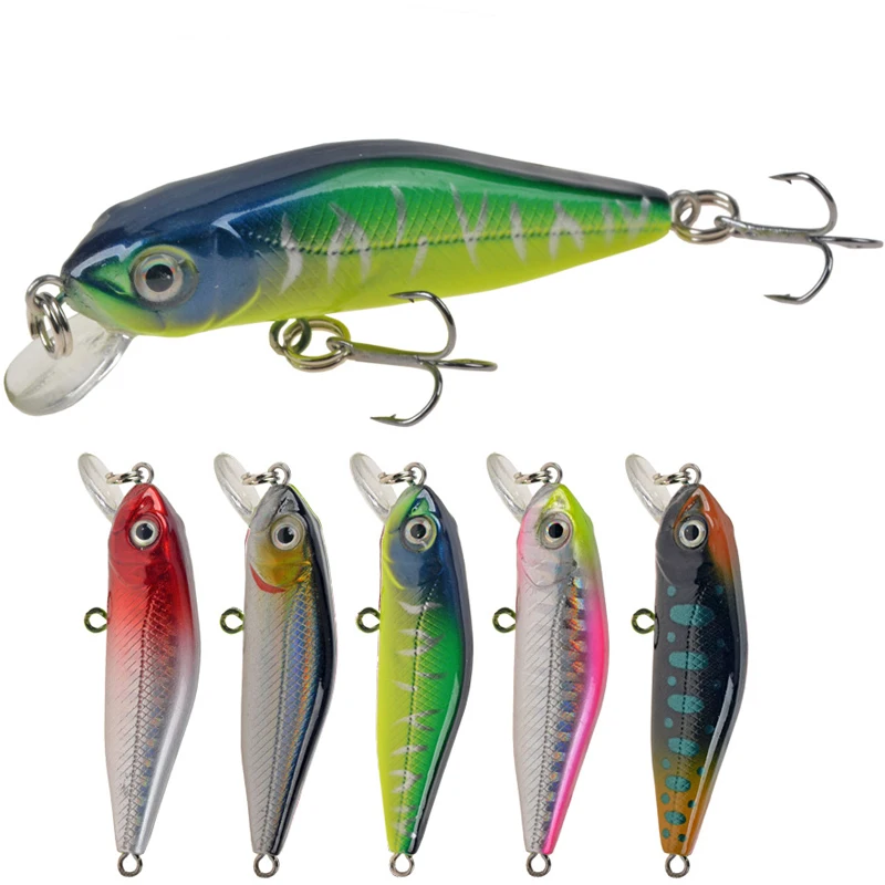 New 1PCS Wobblers Quality Crankbait Simulation Fishing Lure 6cm 4.5g Jerkbait Floating Hard Bait Bass Carp Pesca Fishing Tackle
New 1PCS Wobblers Quality Crankbait Simulation Fishing Lure 6cm 4.5g Jerkbait Floating Hard Bait Bass Carp Pesca Fishing Tackle
