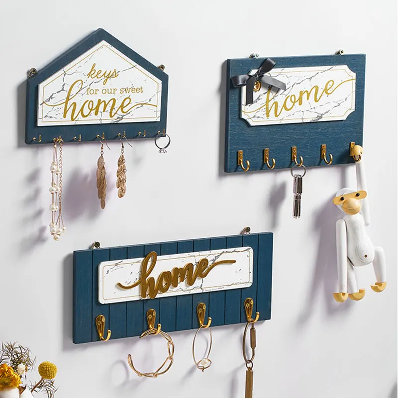 Wall Hanging Wood Key Hook Holder Home Vintage Hallway House Shape Key Rack Coat Jewelry Hooks Room Bedroom Door Back Decor
Wall Hanging Wood Key Hook Holder Home Vintage Hallway House Shape Key Rack Coat Jewelry Hooks Room Bedroom Door Back Decor
