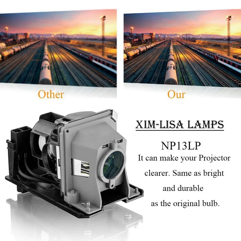 Новый NP13LP NP18LP лампой с Корпус для NEC NP110, NP115, NP210, NP215, NP216, NP-V230X, NP-V260 проекторы
Новый NP13LP NP18LP лампой с Корпус для NEC NP110, NP115, NP210, NP215, NP216, NP-V230X, NP-V260 проекторы