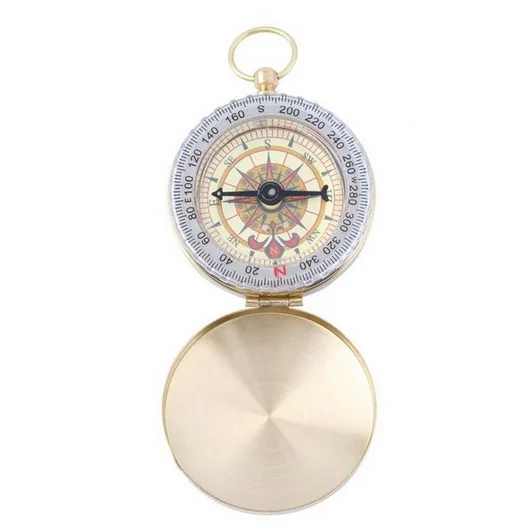 Camping Hiking Pocket Brass Golden Compass Portable Compass Navigation for Outdoor Activities Dropship
Camping Hiking Pocket Brass Golden Compass Portable Compass Navigation for Outdoor Activities Dropship